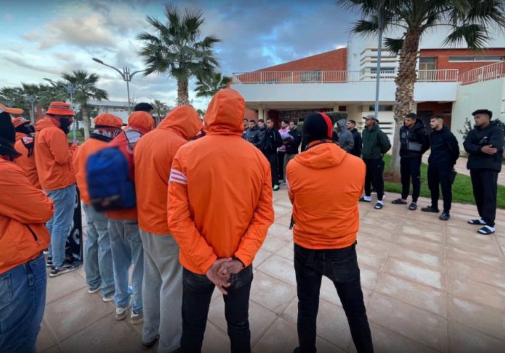 "أورنج بويز" يحفز لاعبي نهضة بركان قبل مواجهة بيراميدز الحاسمة