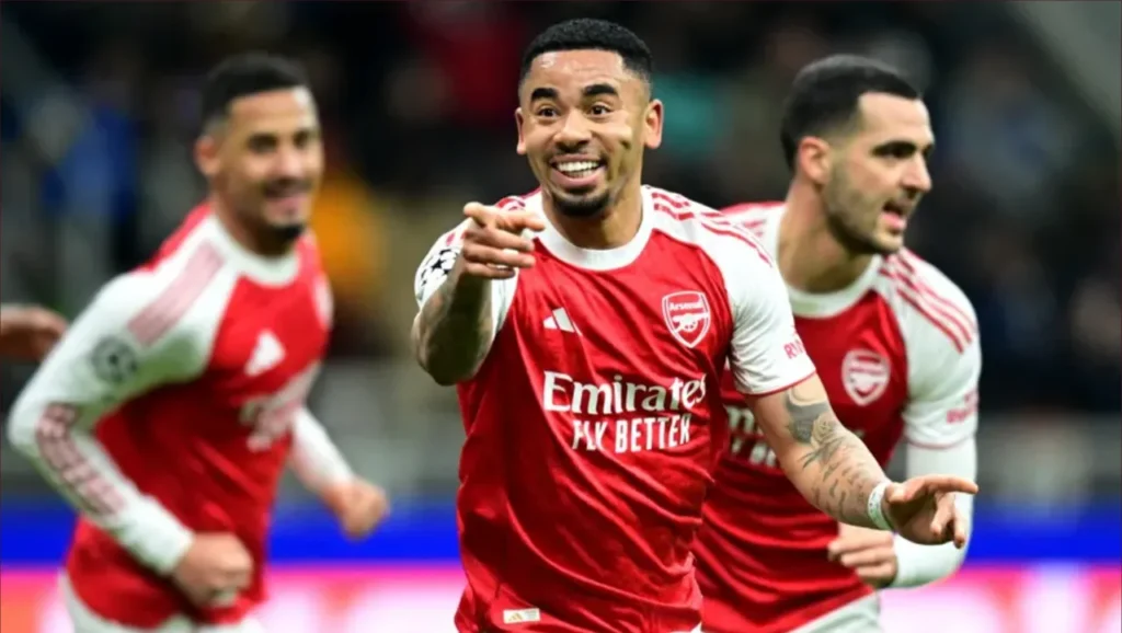 أرسنال يقتنص فوزًا ثمينًا من إنتر ميلان بدوري الأبطال