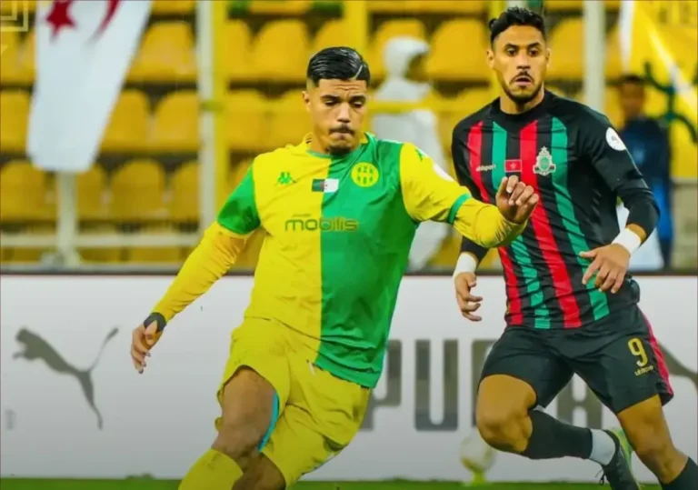 فضيحة تلفزيونية تلاحق مباراة الجيش الملكي الجزائري في دوري الأبطال