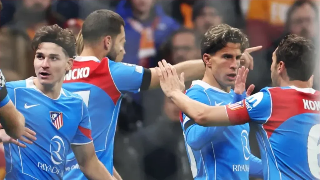 أتلتيكو مدريد يتعادل مع غلطة سراي في مباراة مثيرة بدوري الأبطال