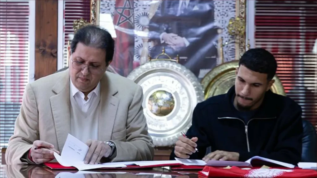 الوداد المغربي يضم نجم منتخب الشباب المغربي نعيم بيار رسميًا