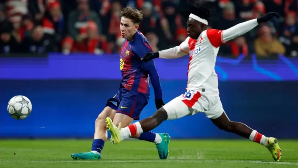 برشلونة ينتفض في التشيك ويفوز على سلافيا براغ بدوري الأبطال