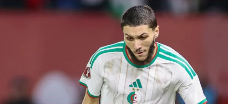 مدافع الجزائر حجام يكشف تفاصيل إصابته في أمم إفريقيا