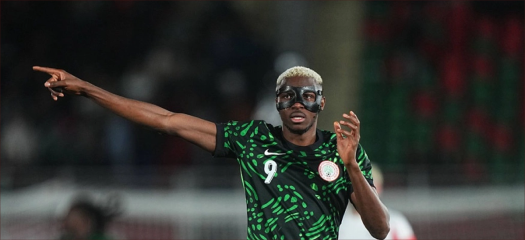 أوسيمين على بعد خطوات من تحطيم رقم قياسي مع نيجيريا