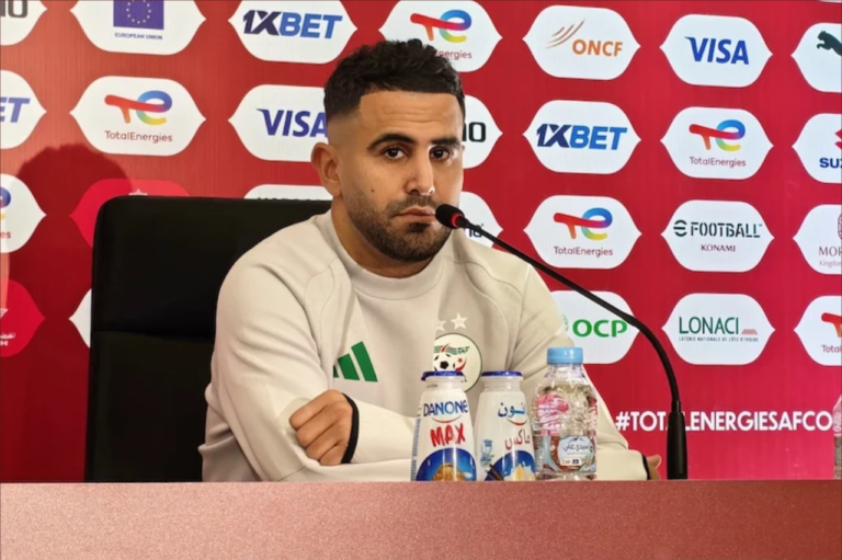 محرز: فوز الجزائر صعب.. ونيجيريا منافس قوي في ربع النهائي