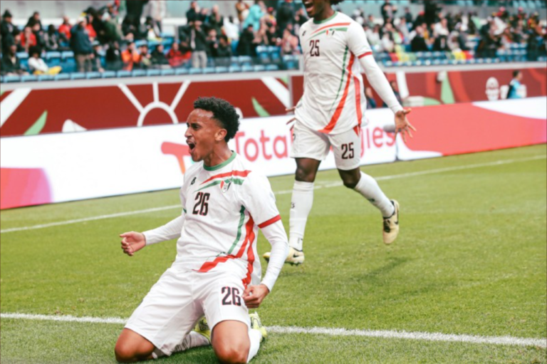 أمير عبد الله يسجل هدفًا تاريخيًا للسودان في أمم أفريقيا 2025