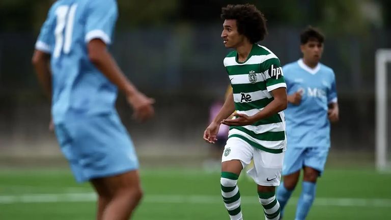 زيد بافضيلي يتألق مع سبورتنغ لشبونة.. وصراع على تمثيله دوليًا