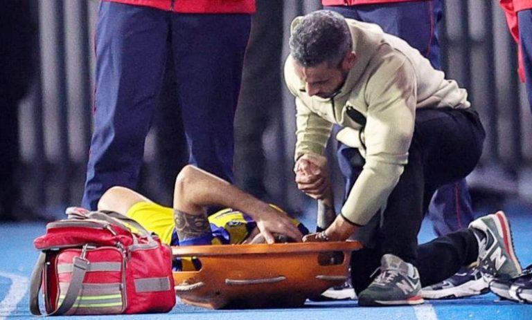 إصابة متولي بكسر في الترقوة تبعده عن الملاعب لأشهر