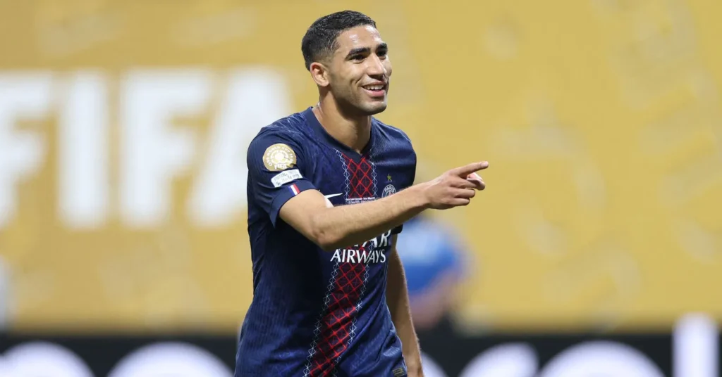 ترتيب راتب حكيمي بين نجوم باريس سان جيرمان يكشف التفاصيل