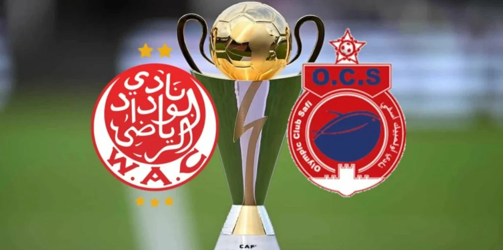 حكم مصري يدير قمة أسفي والوداد في ربع نهائي الكونفدرالية