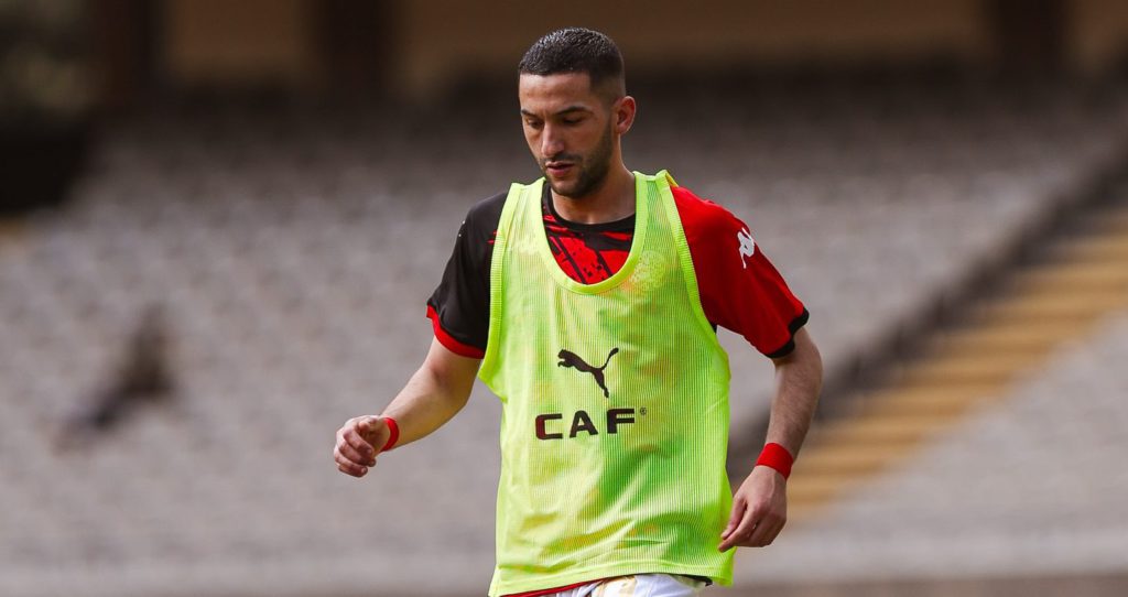 حكيم زياش يحصل على تقييم جيد بعد مباراة الوداد ونيروبي