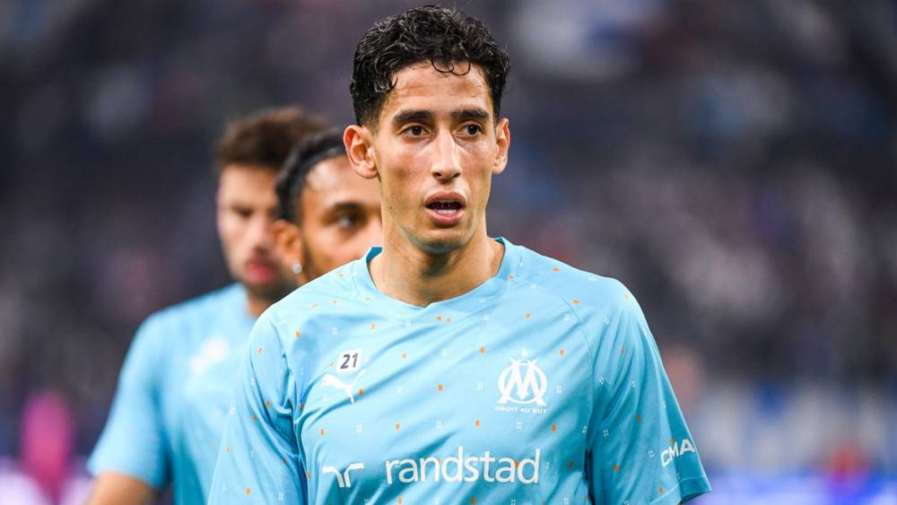 غياب نايف أكرد عن مارسيليا أمام رين في كأس فرنسا