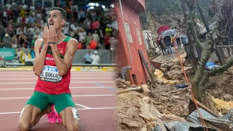 البطل الأولمبي سفيان البقالي يناشد لإنقاذ دواوير تاغزوت المنكوبة بالحسيمة