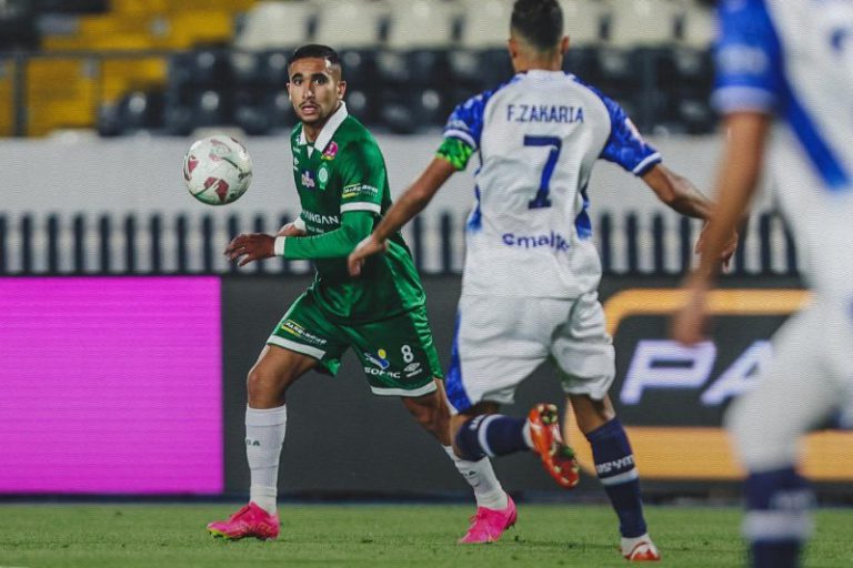 الرجاء يتعثر أمام اتحاد يعقوب المنصور ويتعادل سلبيًا في الدار البيضاء