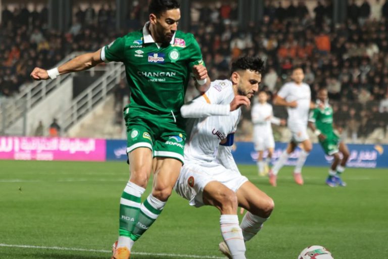 الرجاء يحتج رسميًا على أداء الحكام في مباراته أمام بركان