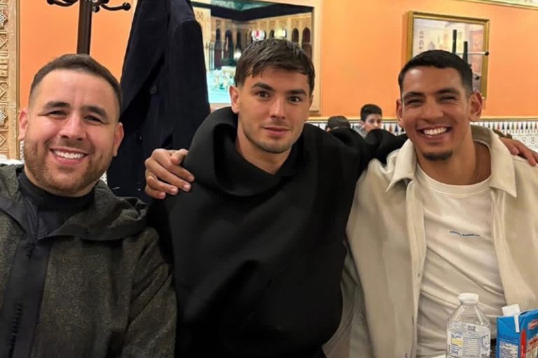 إبراهيم دياز يفطر مع الجالية المغربية في مدريد