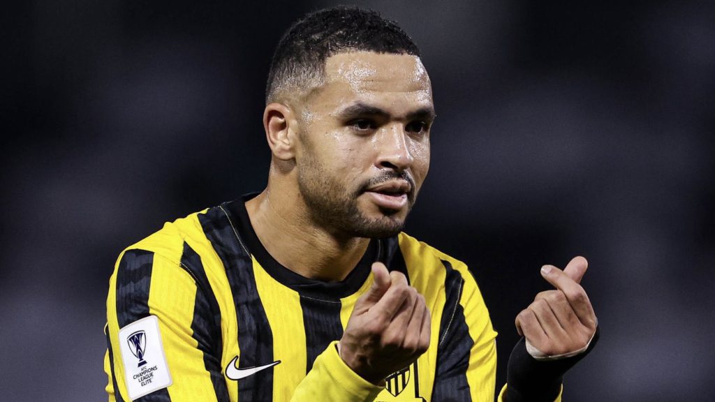 يوسف النصيري يغيب عن قائمة الاتحاد لمواجهة الحزم في الدوري