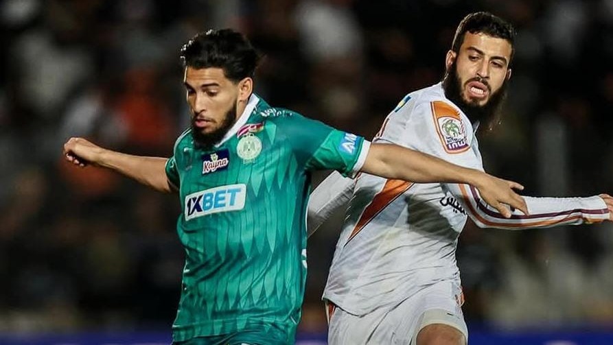 تشكيلتا نهضة بركان والرجاء الرياضي في قمة البطولة الاحترافية