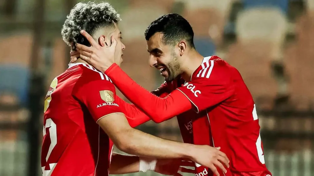 يوسف بلعمري يتألق في أول مباراة أساسي مع الأهلي المصري