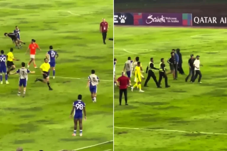 حكم سعودي ينجو من عنف جماهيري في إندونيسيا بعد مباراة آسيوية