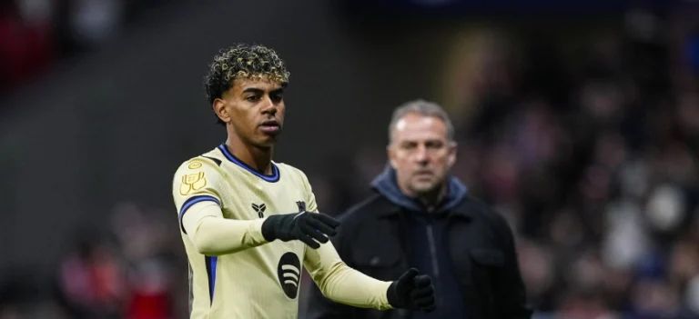 رسالة غامضة من يامال تثير التكهنات في أوساط برشلونة