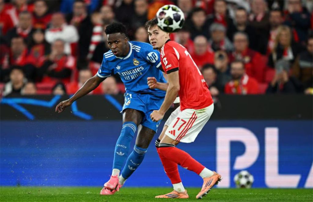 ريال مدريد وبنفيكا: مواجهة حاسمة في دوري الأبطال على "بي إن سبورتس"