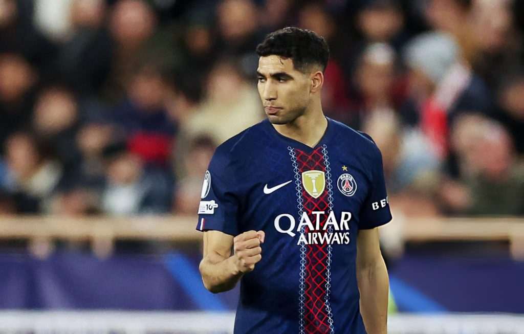 دوري الأبطال: حكيمي يقود باريس سان جيرمان لفوزٍ مثير على موناكو