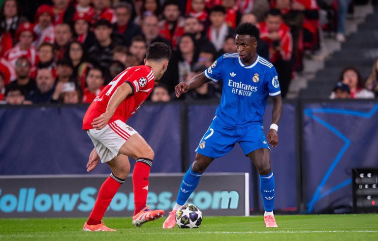 ريال مدريد يخطف فوزًا ثمينًا من بنفيكا في ذهاب دوري الأبطال