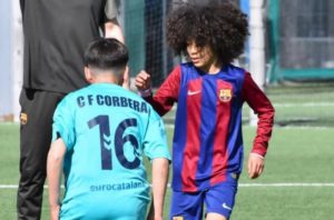 موهبة مغربية جديدة تتألق في لاماسيا على خطى يامال