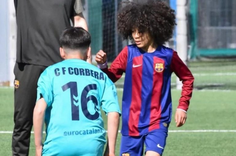 موهبة مغربية جديدة تتألق في لاماسيا على خطى يامال