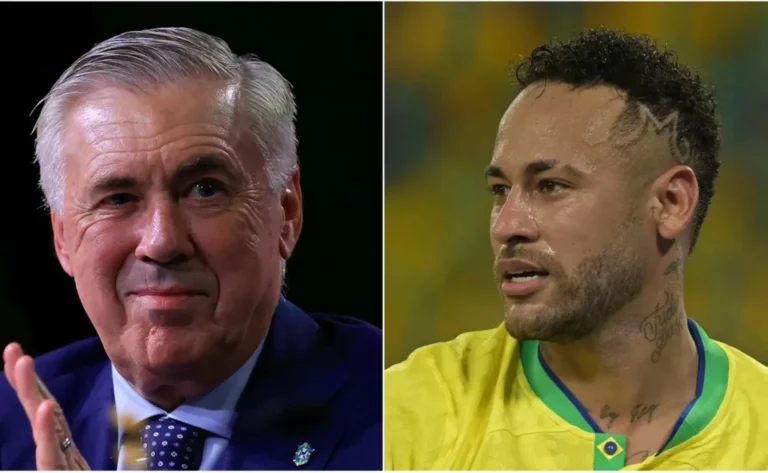 أنشيلوتي يضع شرطًا وحيدًا لمشاركة نيمار في مونديال 2026