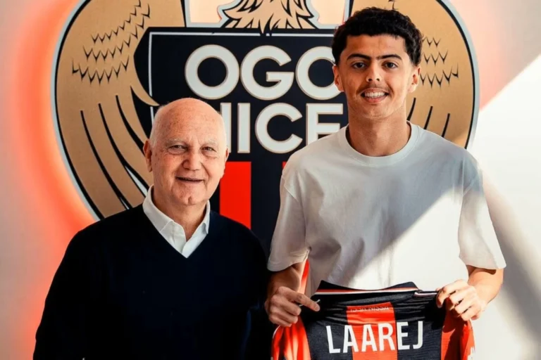 نيس الفرنسي يمنح الموهبة المغربية نسيم لعرج أول عقد احترافي