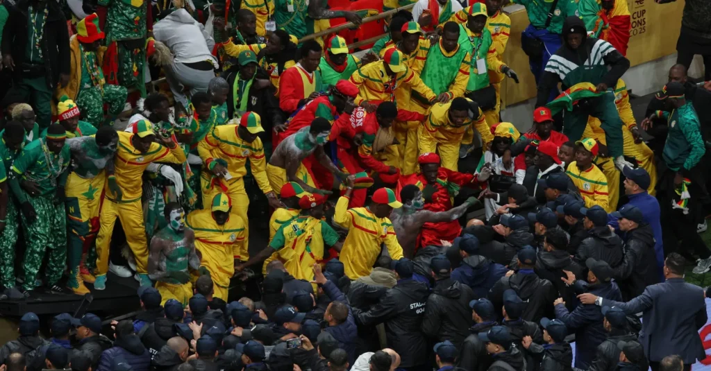 الكاف تفتح ملف أحداث نهائي المغرب والسنغال مجددًا