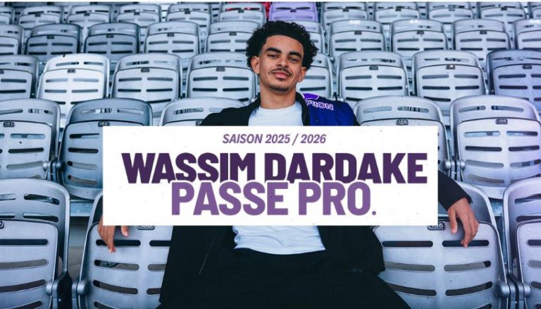 تولوز الفرنسي يوقع عقدًا احترافيًا مع موهبته المغربية دردك