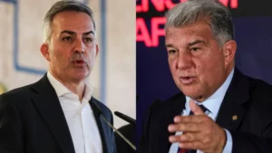 لابورتا وفونت يشعلان حرب التصريحات قبل انتخابات برشلونة