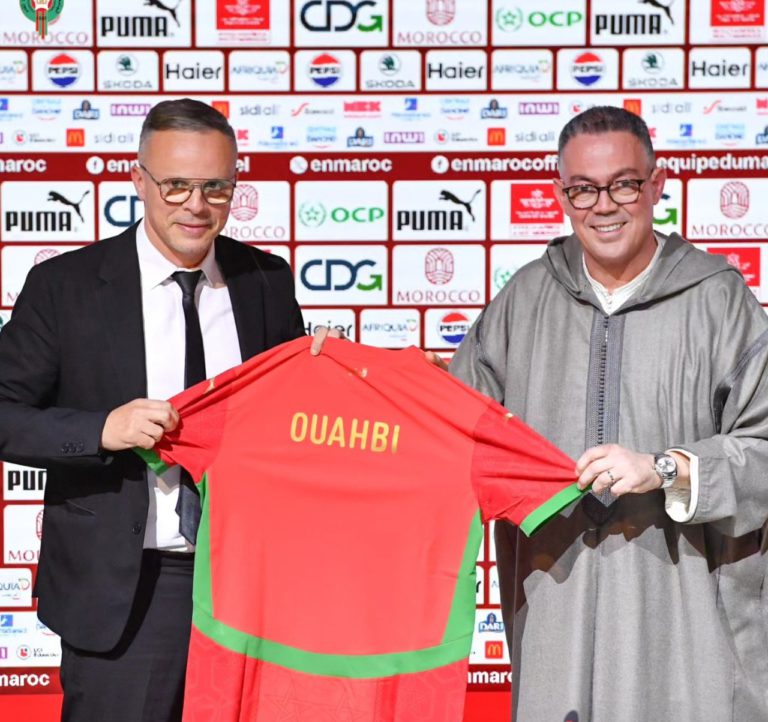 صحيفة بلجيكية تبرز تعيين وهبي مدربًا للمنتخب المغربي لكرة القدم