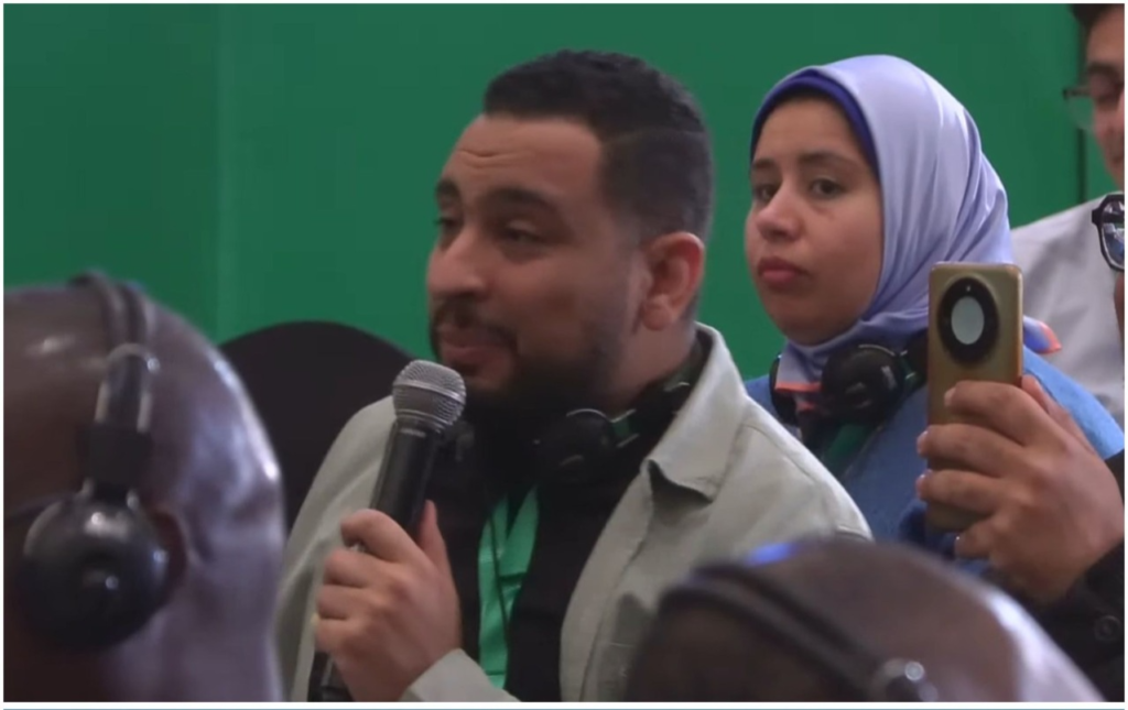 صحفي مصري يثير جدلاً بسؤال "مستفز" عن المغرب في ندوة موتسيبي