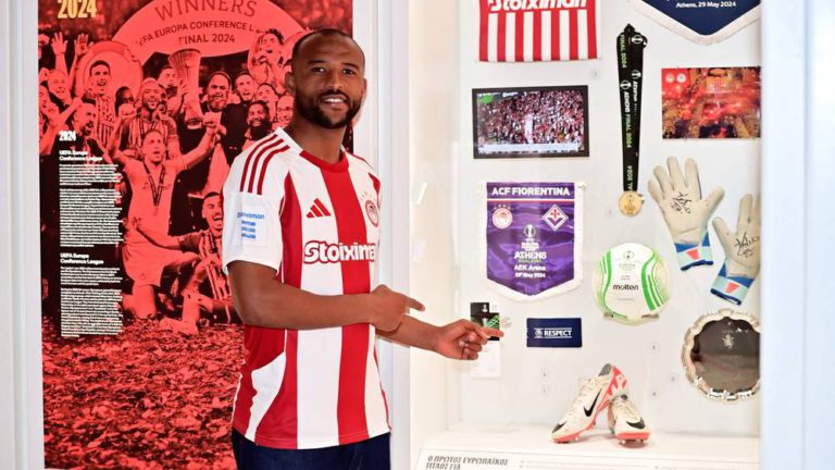 أولمبياكوس اليوناني يجدد عقد نجمه المغربي أيوب الكعبي رسميًا