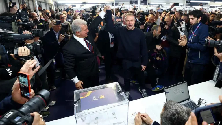 لابورتا يتقدم في انتخابات برشلونة.. والنتائج الأولية تصدم فونت