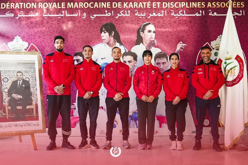 المنتخب المغربي للكاراتيه يشارك في الدوري الدولي بروما