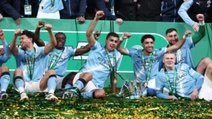 عمر مرموش يحصد لقبه الأول مع مانشستر سيتي في كأس الرابطة