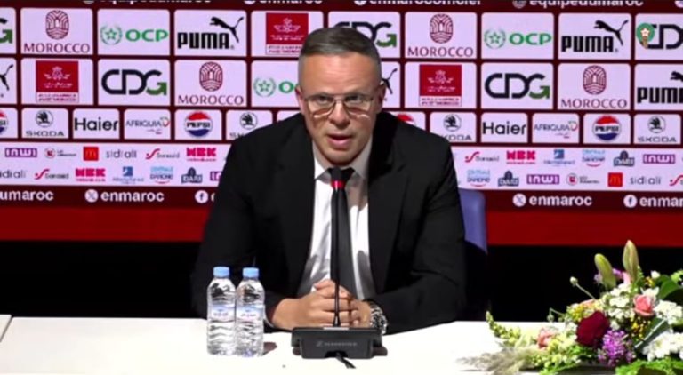 وهبي يعلن عن مساعده البرتغالي في قيادة منتخب المغرب