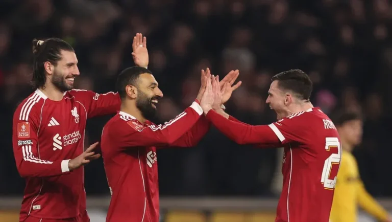 ليفربول ينتقم من وولفرهامبتون ويتأهل لربع نهائي كأس الاتحاد