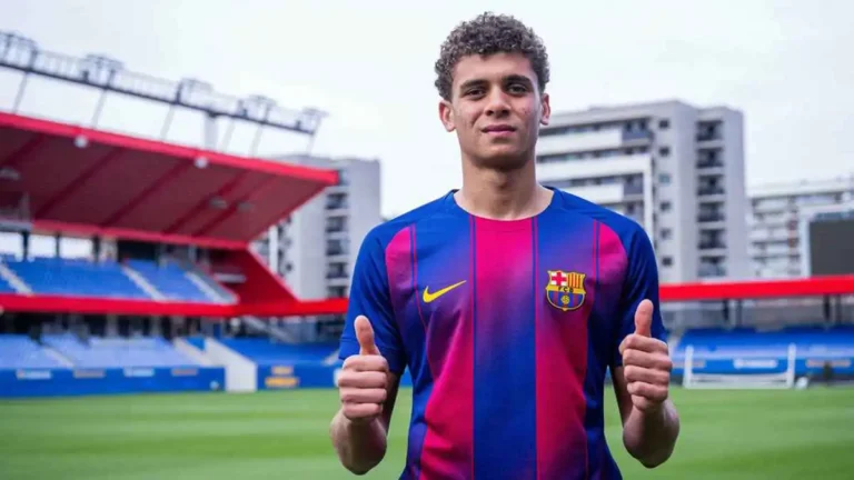 حمزة عبد الكريم المصري يسجل أول أهدافه بقميص برشلونة