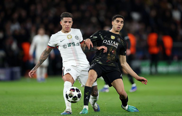 حكيمي يقود باريس للفوز على تشيلسي في دوري أبطال أوروبا