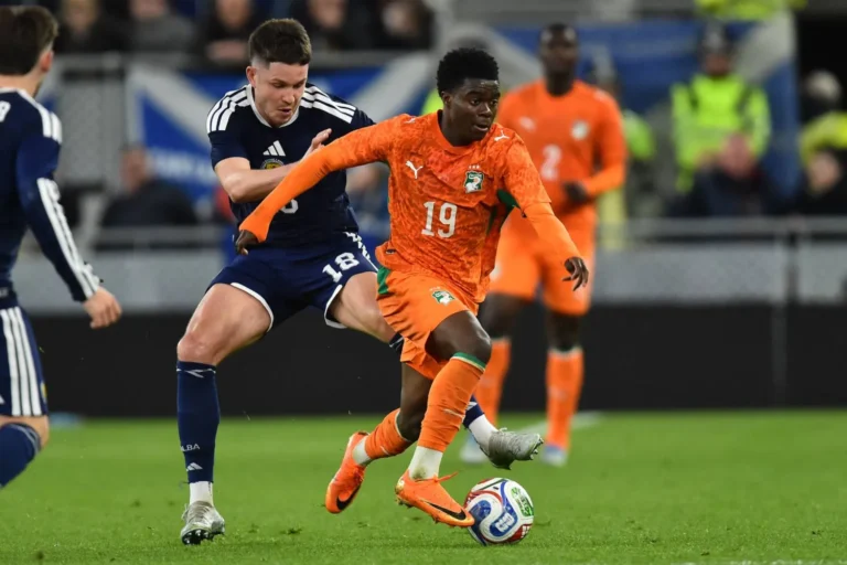 كوت ديفوار تهزم اسكتلندا ودياً بهدف استعدادًا للمونديال