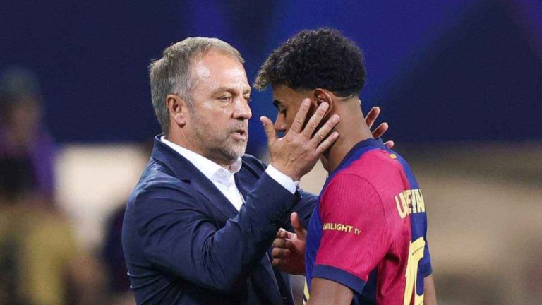 يامال غاضبًا بعد فوز برشلونة: رفض مصافحة فليك (فيديو)