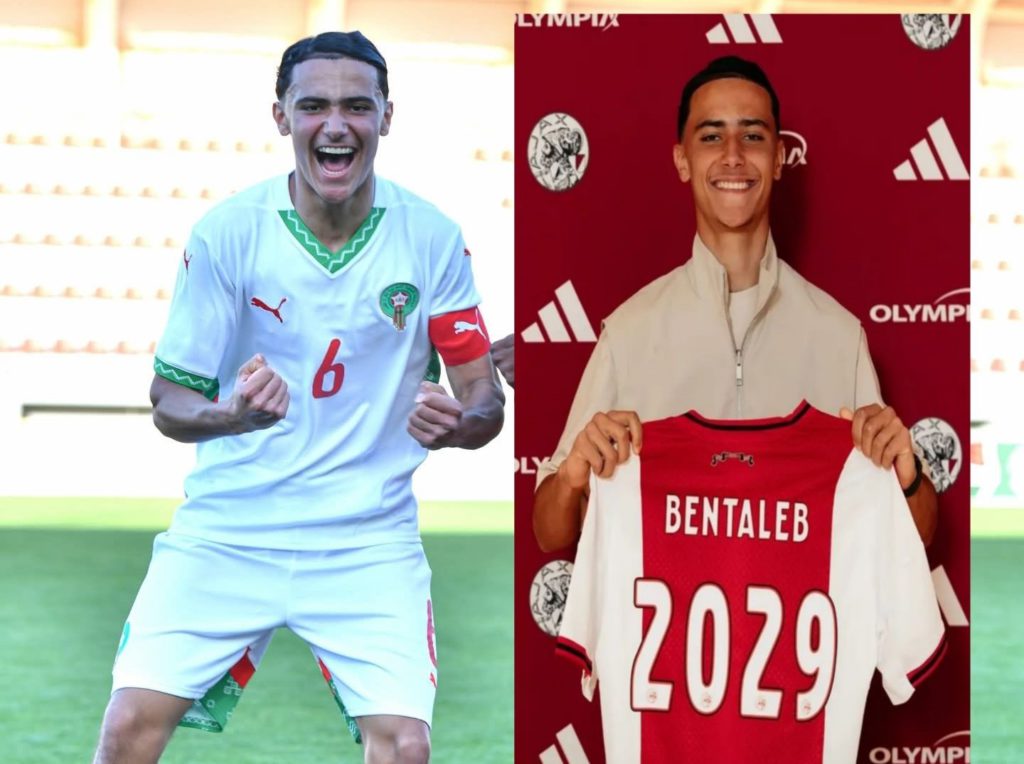 أياكس يوقع عقدًا احترافيًا مع مروان بنطالب بعد تألقه الإفريقي