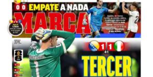 إخفاق إيطاليا يهيمن على عناوين الصحف العالمية: صدمة كروية